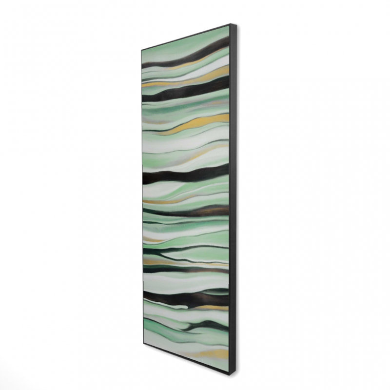 «Mint Mood», reproduction sur toile, H 48 po x l 16 po