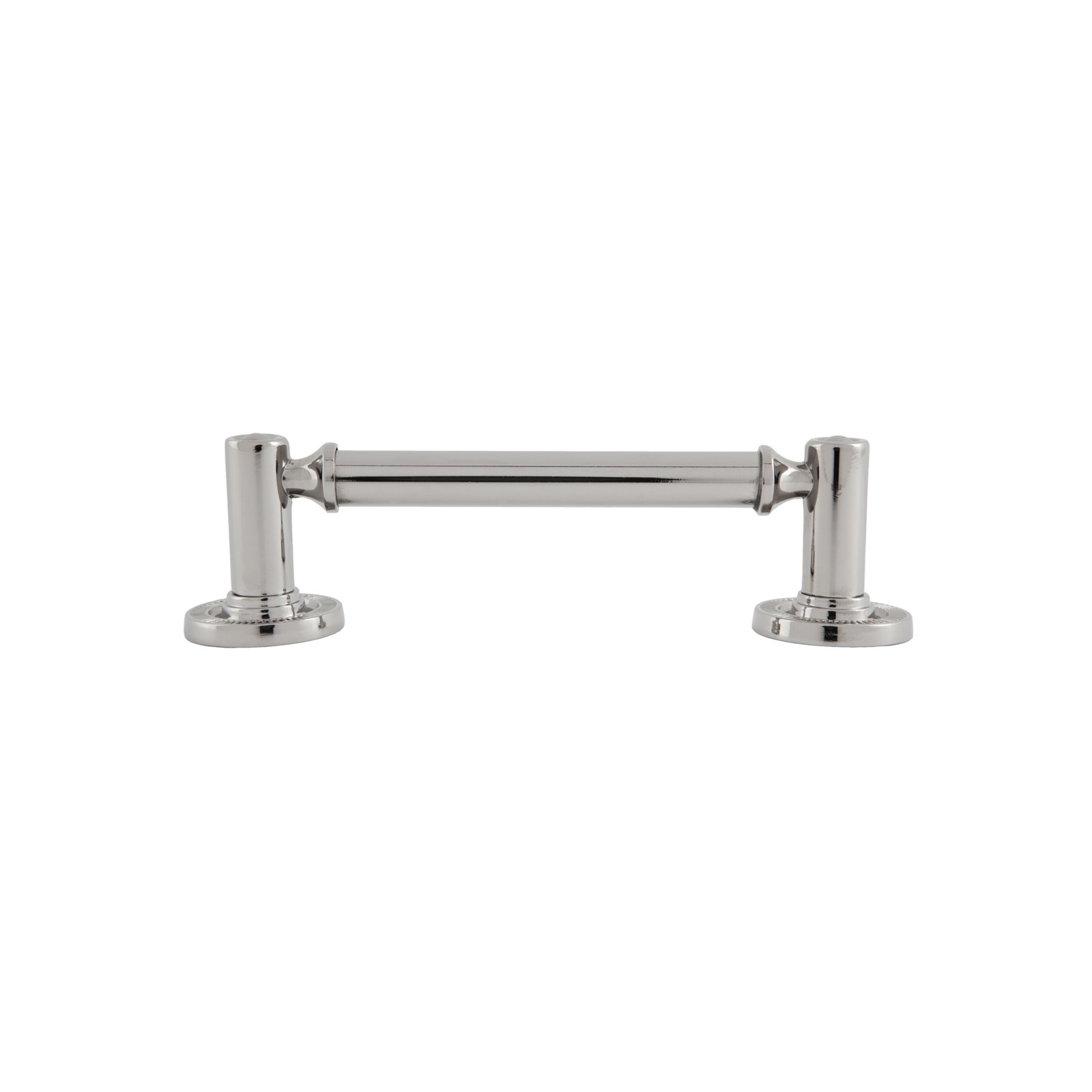 Minted Bar Drawer Pull, 4", Polished Nickel
