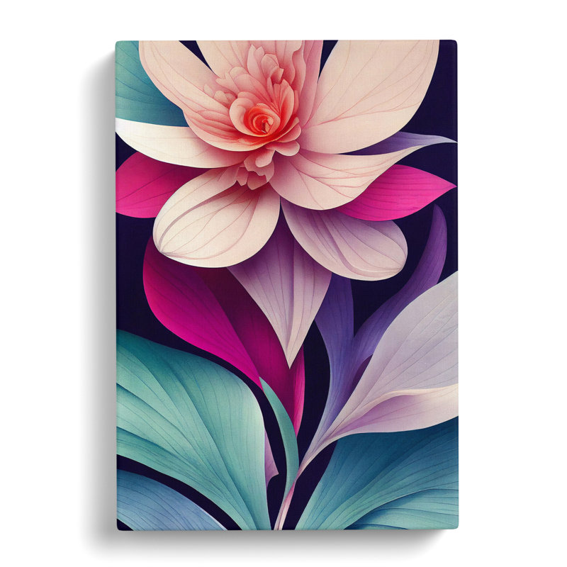 XV1022-4275X Sublime Flower Art - Print, Wrapped Canvas, No Matte, 50cm H x 35cm W