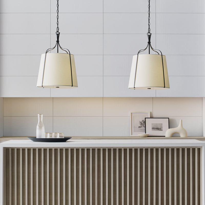 Leander 1 - Light Pendant, 27" H x 24.25" W x 24.25" D, Antique Gild