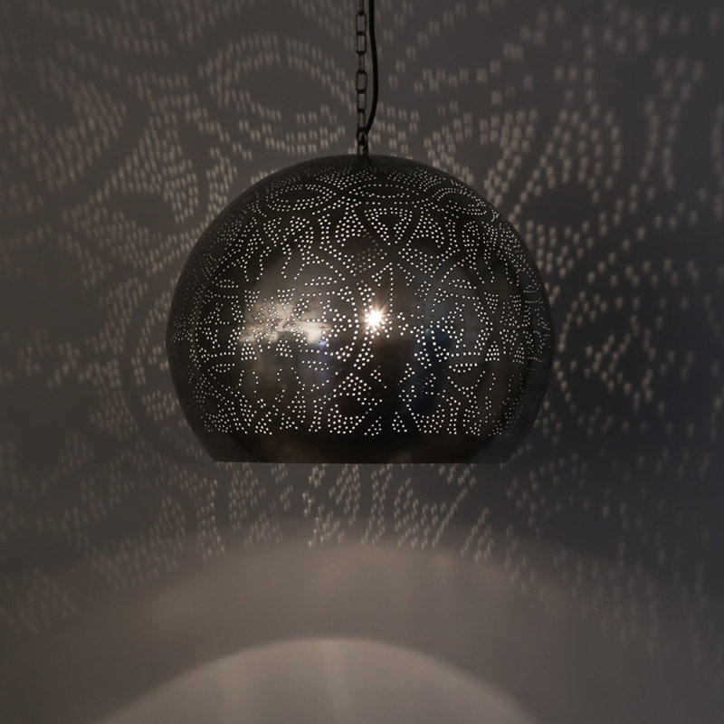 Ceres 1 - Light Dome Pendant, Silver