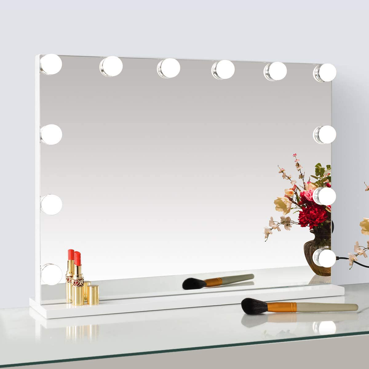 Etta Avenue™ Teen Sheila Lighted Makeup / Shaving Mirror & Reviews | Wayfair