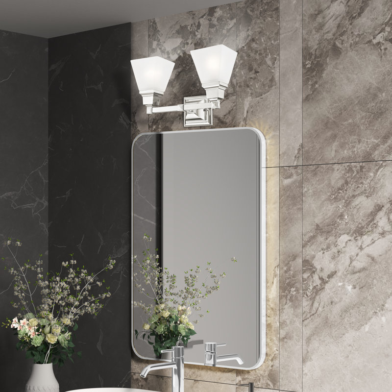 Mathias 2 - Light Dimmable Vanity Light, Polished Nickel
