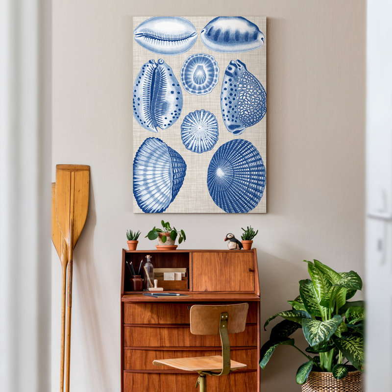 " Shells I ", 27" H x 18" W x 1" D