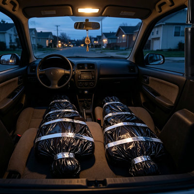 Paquet de 3 accessoires de cadavre de 5 pi pour les décorations d'Halloween