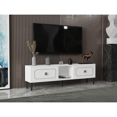 Keikei Unfinished TV Stand for TVs up to 60"