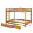 Queen Size Bunk Bed With Trundle-1166881654