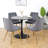 Bridgnorth Modern Simple Velvet Dining Chairs With Legs (Set Of 4)-1646536351-1657359604