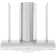 Designer 36" Ducted Island Range Hood in Silver with Nightlight (BODY ONLY)