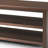 Setterlund Dark Walnut Solid Wood 2 Door 2 Drawer Buffet Cabinet