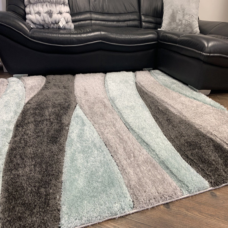 Karlea Abstract Indoor Rug, Rectangle 5' x 8'