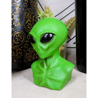 Cuezze Ebros UFO Invader Green ET Roswell Alien