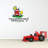 Text & Numbers Wall Decal-1885610781