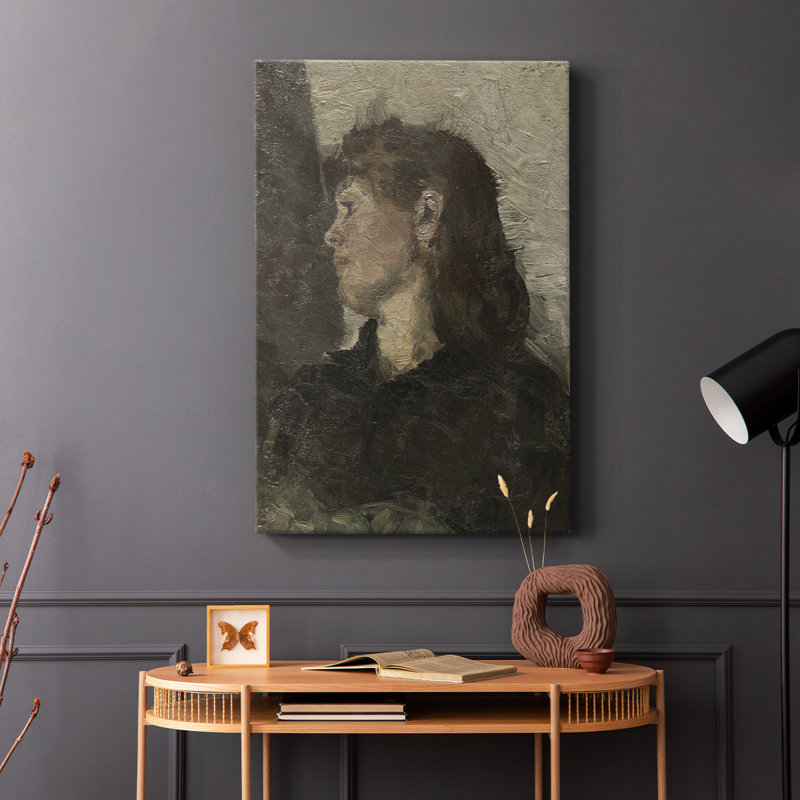 Impression de portrait rétro CXLVI - galerie enveloppée Cavas, H 27 po x l 18 po