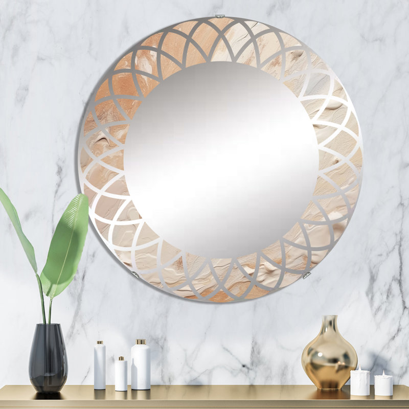 Miroir mural Waiel, 32 po x 32 po