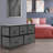 Sorbus Dresser with 5 Drawers with Steel Frame, Wood Tops, and Fabric Bins-1744146929
