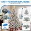 Arbre de Noël enneigé 6 pi 6 pi-448636872-448636916