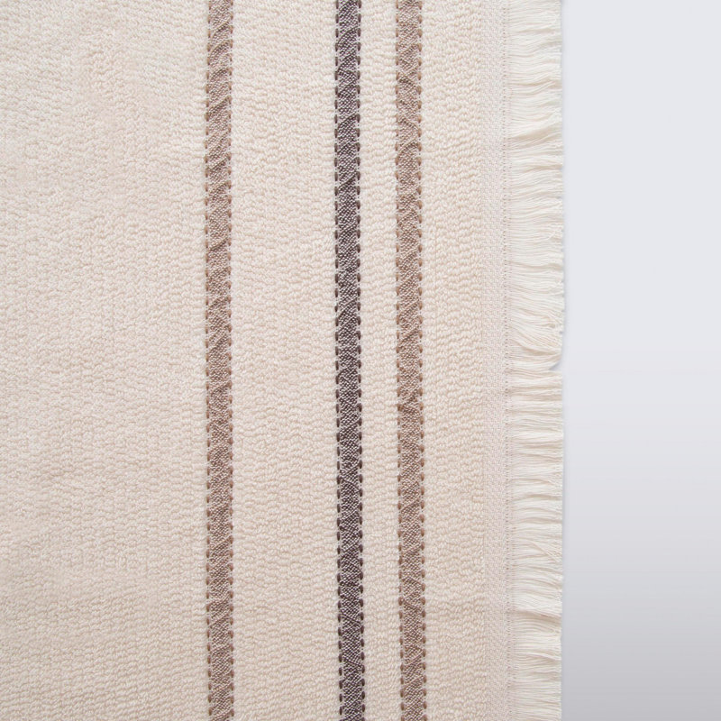 Drap de bain 100% coton Davuan, Beige