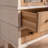 Display Cabinet With Glass Doors And Concealed Storage Compartments-117169840