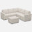 Aubade L-Shaped Modular Storage Sofa Set-685543996
