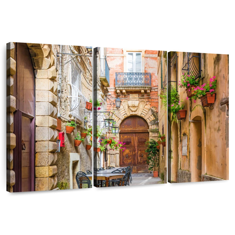 Sebbie Al Fresco In Positano, 48" H x 74" W