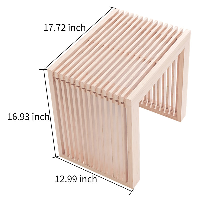 Banc de salle à manger Gelindon, Beige