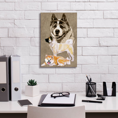 " Akita " by Barbara Keith