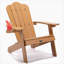 TALE Adirondack Mobilier de jardin d'extérieur peint avec porte-gobelet toutes saisons