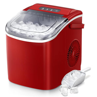 Dr.Prepare Countertop Nugget Ice Maker, Pebble Ice Machine, Produces Ice in  8 Mins, 40 lbs Per Day, 3.2L Large Water Tank, Self Cleaning, for Home