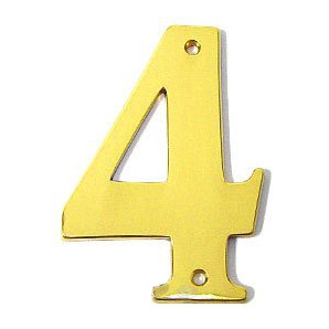 3 po  numéro de maison Villa