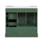 Meuble-lavabo traditionnel 36 po avec lavabo en résine, 2 portes et 4 tiroirs-1698220439