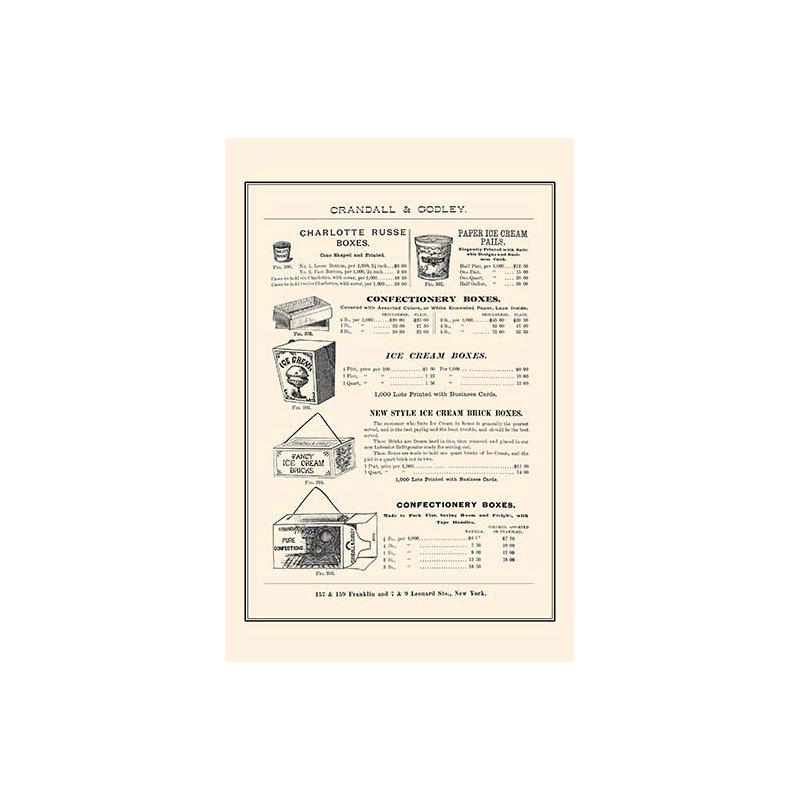 Boîtes d’enlève-impression de publicité, H 36 po x l 24 po x P 1,5 po