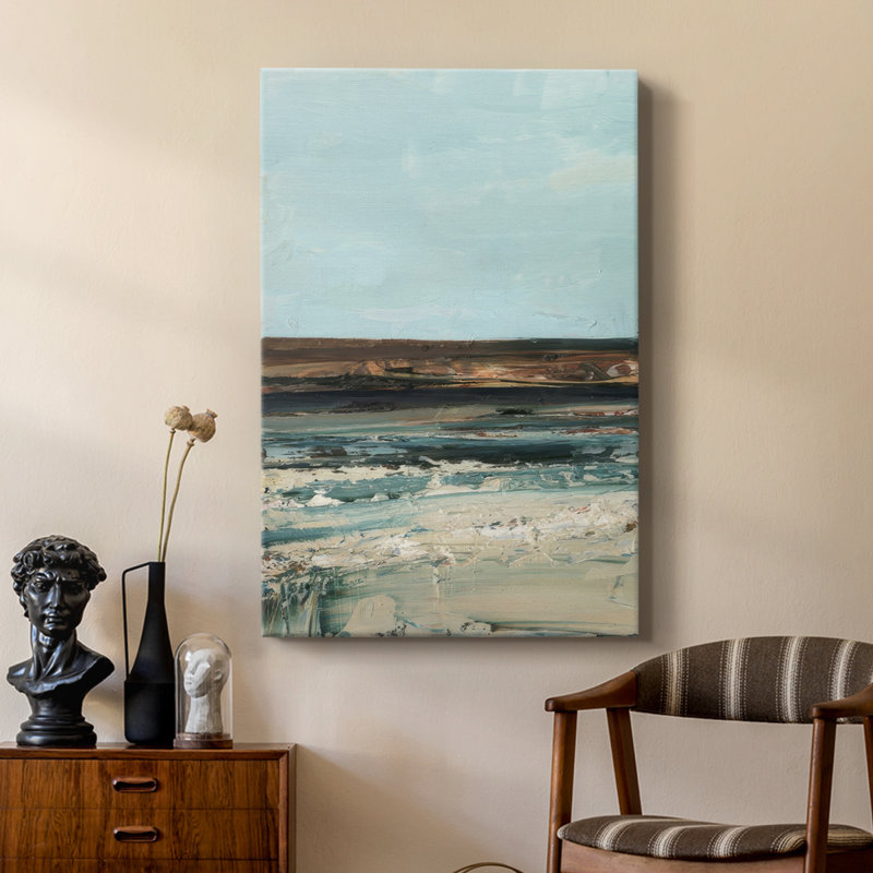 Rich Coastline I - galerie sur mesure, H 27 po x l 18 po