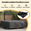 Outdoor Patio Dining Set Cover