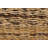 Calne Upholstered Wicker Bench