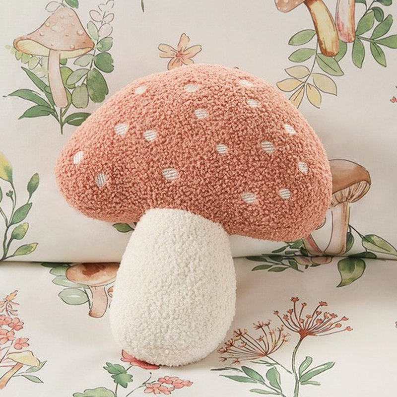 Édredon double / grand, champignon floral, literie de traitement et imprimé floral, lavable