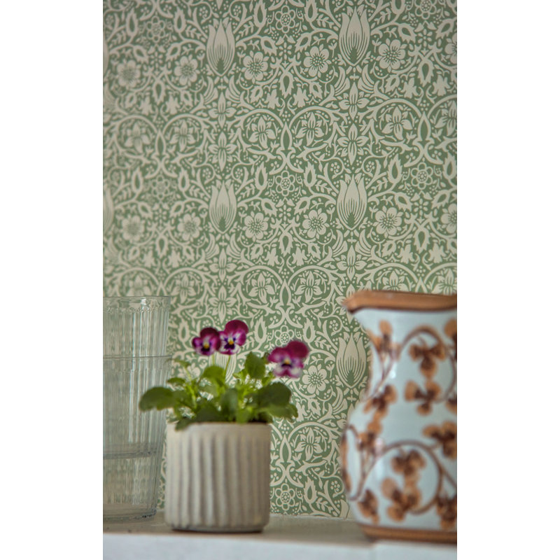 Borage Wallpaper, Leafy Arbour