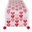 Jahsun Geometric 100% Cotton Valentine's Day Table Runner