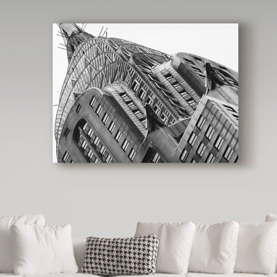 Avisha «Chrysler Building 2», reproduction de photo sur toile tendue