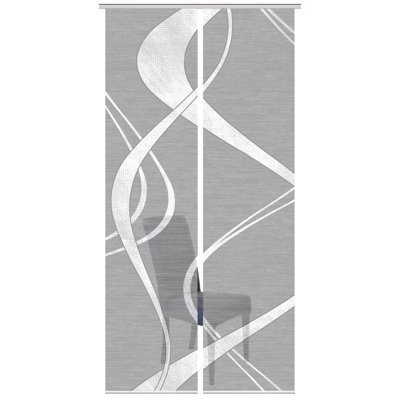 Paulin Semi Sheer Curtain Panel Pair