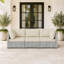 Ensemble de patio en rotin 3 pièces avec coussins-1228340774-1228340798