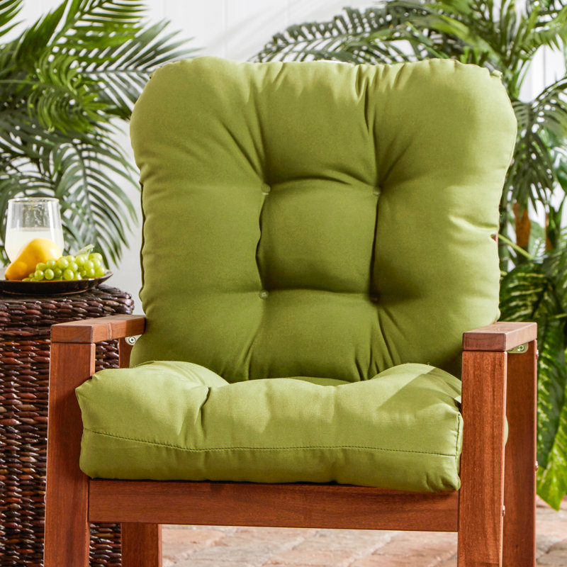 Coussin de chaise d'extérieur Ascena, Vert Summerside