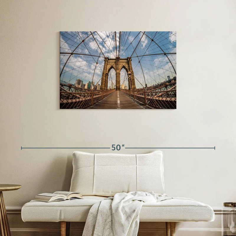 Pont de Brooklyn, New York, H 24 po x l 36 po