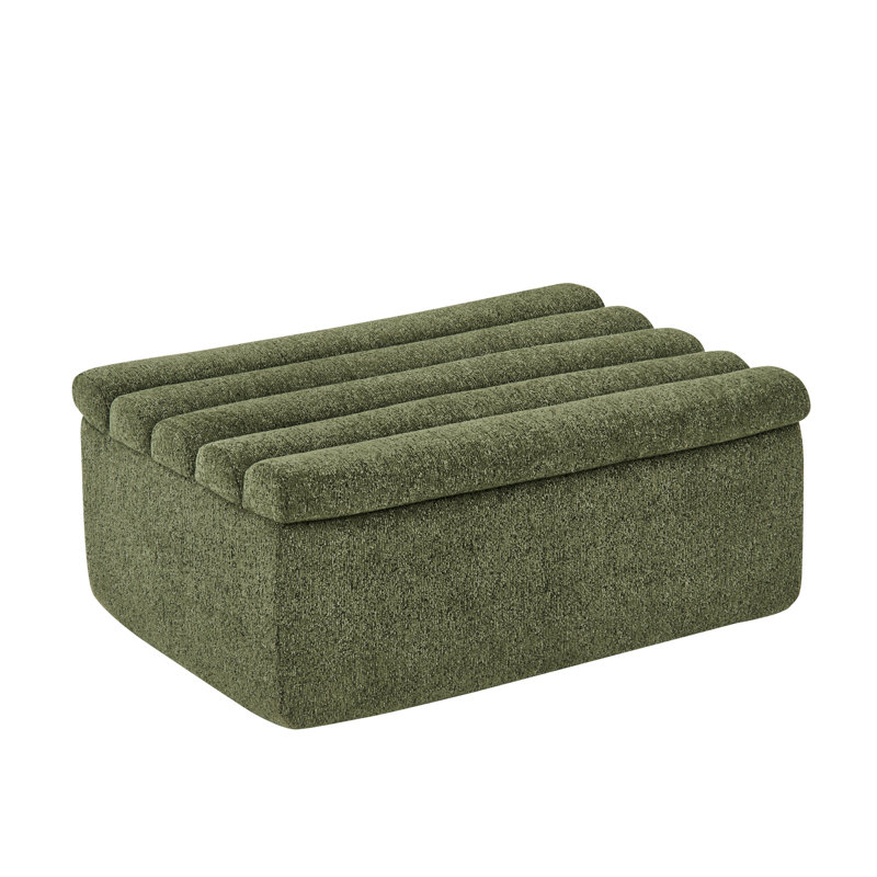 Repose-pieds minimaliste, Vert