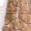Breezeblock Geometric Hand-Loomed 9'10" x 13'1" Jute/Cotton Area Rug in Straw-1487430557
