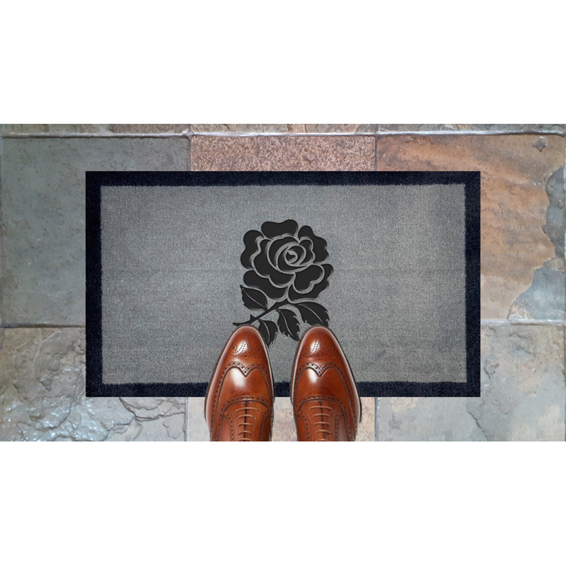 Rochdale Non-Slip Floral Doormat