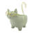Scarbrough Kitty Trinket Tray, White and Gold Ceramic Jewelry Holder and Organizer-1388380688