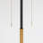 Kisean 68'' Natural Rattan Wicker, 2-Light Floor Lamp with Marble Base
