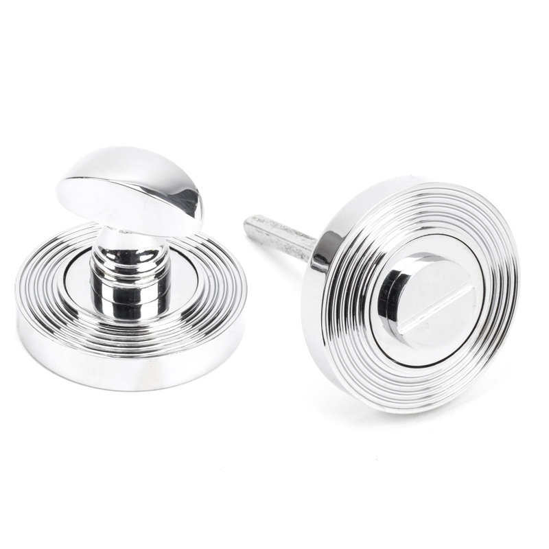 Beehive Thumbturn Set, Polished Chrome