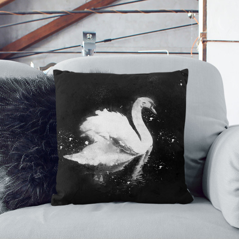 Square Throw Cushion, 55cm H x 55cm W x 20cm D